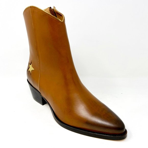 Thursday Boot Company Brown Heeled Boots - Picture 2 of 5